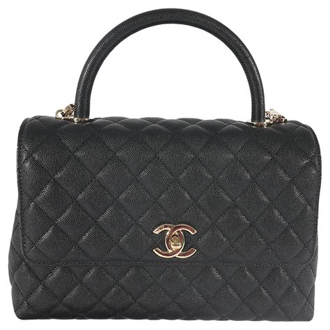 chanel coco top handle bag small|chanel coco top handle medium.